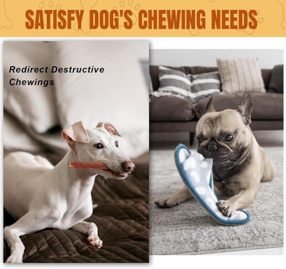 Amzey 10" Rawhide Retriever Rolls Dog Chews Treats, Duck Wrapped Rawhide Bones Long-Lasting for Large Dogs 50lbs Up, All Natural Duck Basted Dog Rawhide Chews, 5 Count - Image 4