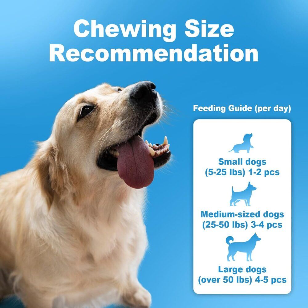 Amzey Cod Skin Dog Treats 24 OZ, High Protein Fish Skin Rolls Rich in Omega-3, 100% Natural Dried Fish Dog Chews for Teeth Cleaning, Pack of 4 Resealable Bags - Image 9